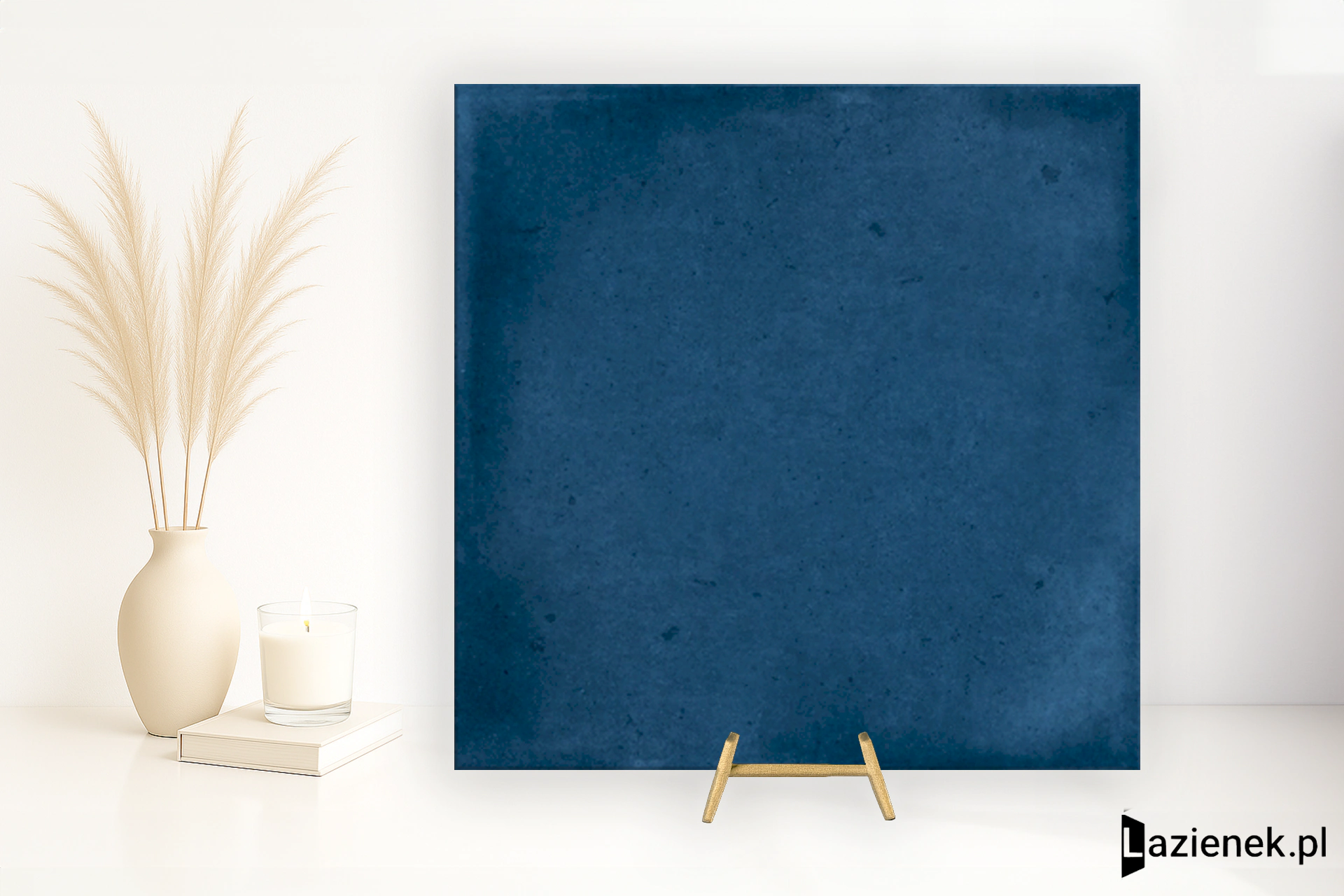La Fabbrica Ava Small Navy błyszcząca 10x10 cm gr. 9 mm - płytka nierektyfikowana / (L)180062
